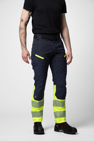 6528 Waistpant Yellow/Black C146