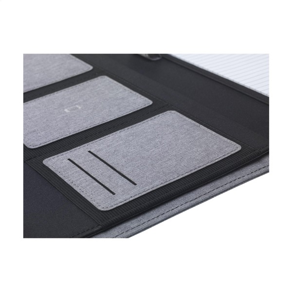 Quest Portfolio RCS RPET A4  porte-documents - Gris