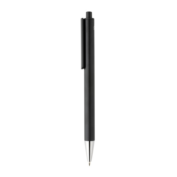 Amisk RCS certified recycled aluminium pen - Black