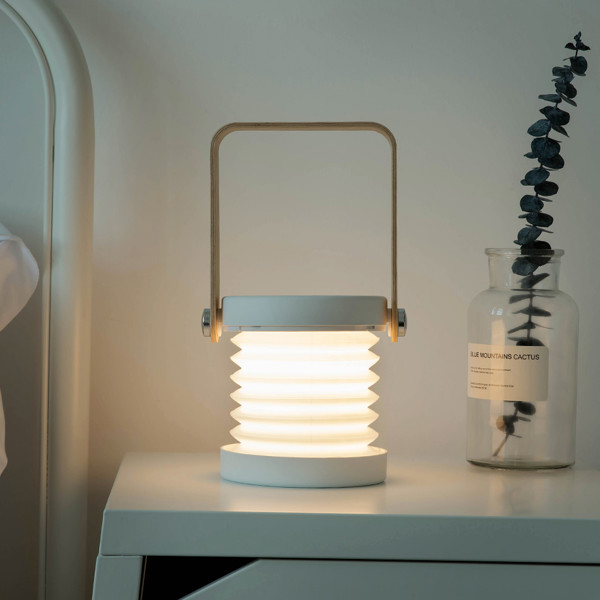 Portable LED lamp with lantern