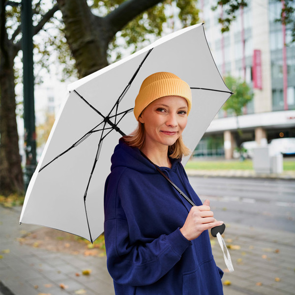 Mini pocket umbrella FARE-Tube® - White-White