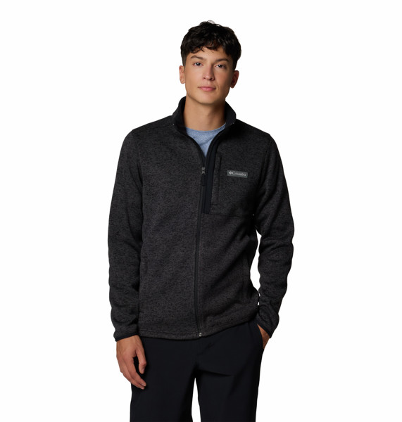 Columbia Men's Sweater Weather Full Zip - BLACK - S