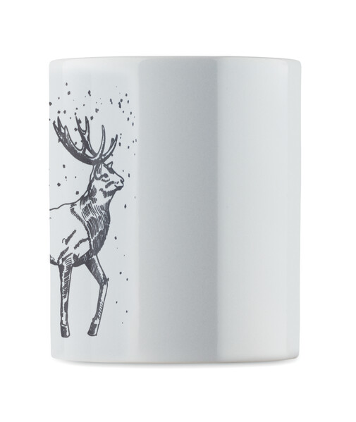 Seasonal ceramic mug 300ml Festimug - Black
