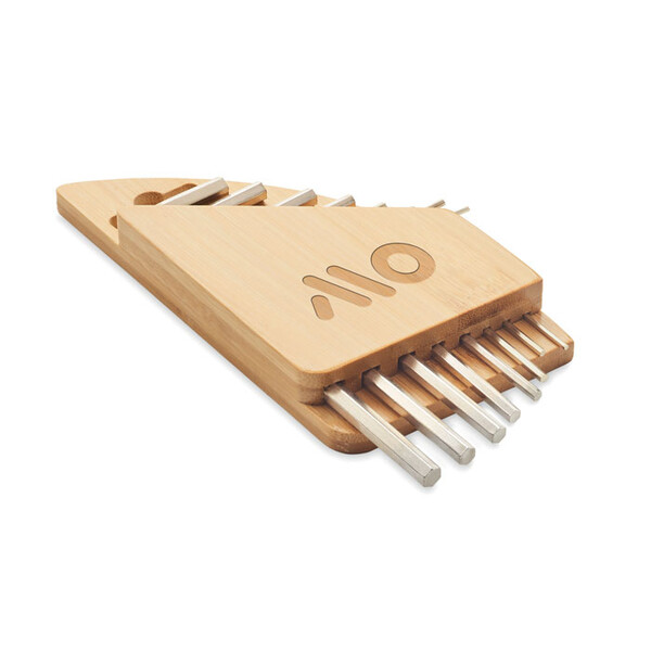 Hex key set in bamboo Karuvi