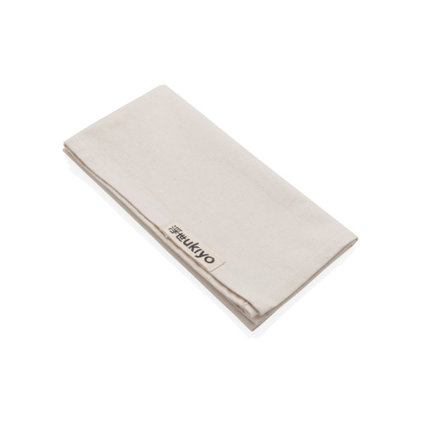 Set de 4 serviettes de table Ukiyo en rcotton 180gr Aware™ - Blanc Cassé