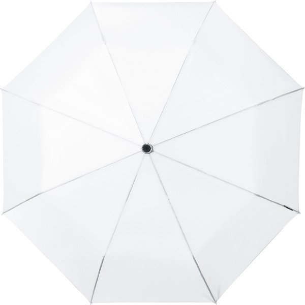 MINIMAX - Parapluie pliant - Ouverture et fermeture automatique - Impermable au vent -  100 cm - Blanc