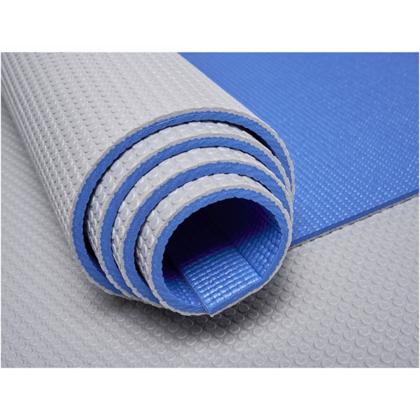Babaji Yogamatte - royalblau / grau