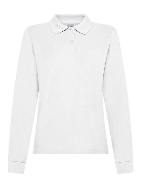 Evolution Polo Women LS - White / XS