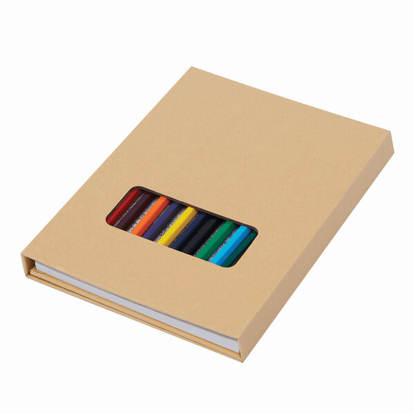 Colouring Set Colourful Book