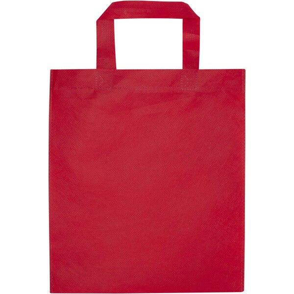 Mini tote bag in tessuto riciclato certificato GRS da 3 litri EcoSeal - Rosso