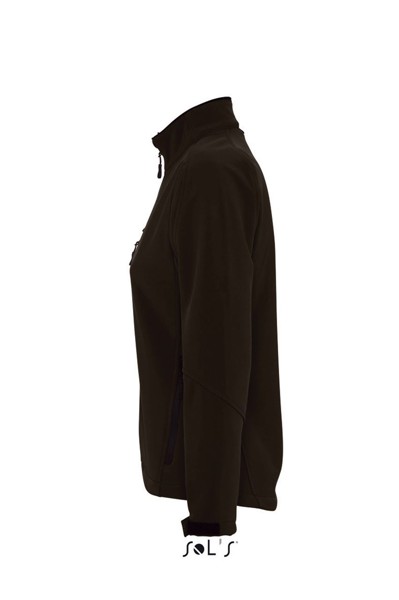 Sol's Roxy - Women's Softshell Zipped Jacket - Dark Chocolate / 2XL