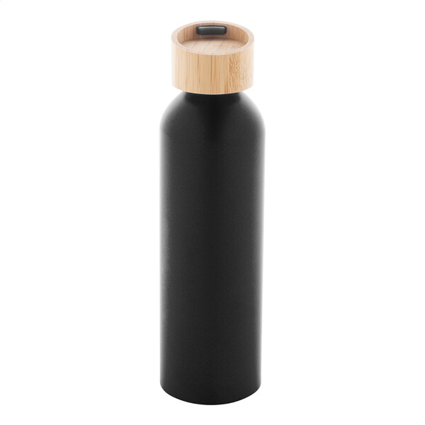 Fľaša Z Recyklovaného Hliníka Ralusip Plus - Black
