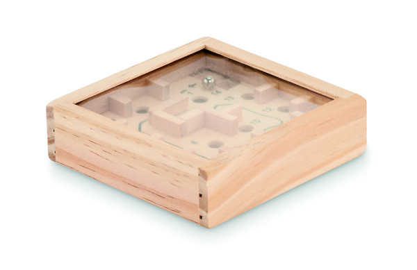 Pine wooden labyrinth game Zuky