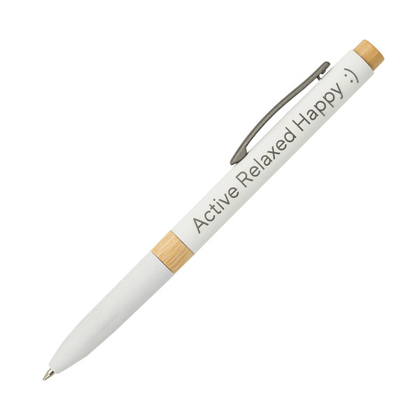 Khosa aluminium ballpen - White