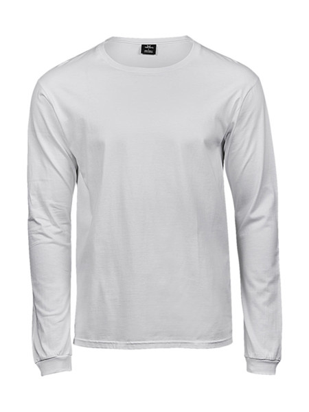 Long Sleeve Fashion Sof Tee - White / 4XL