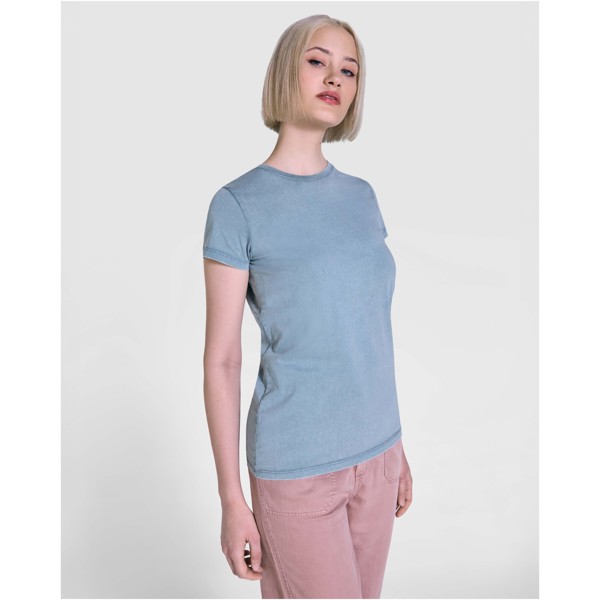 T-shirt a maniche corte da donna da 180 g/m² Fiyi - Arancione chiaro / XL