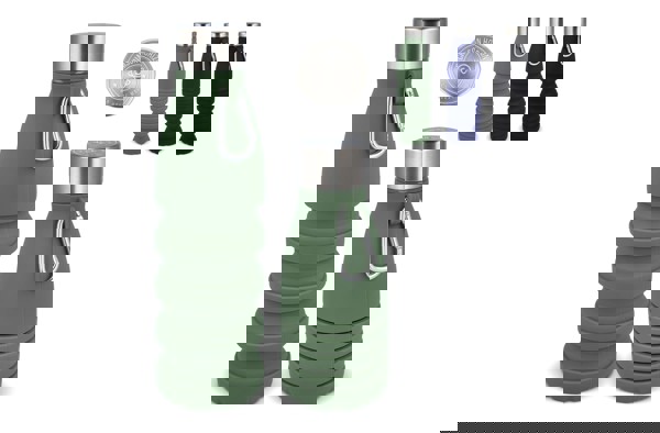 Collapsible Water bottle 550ml - Black