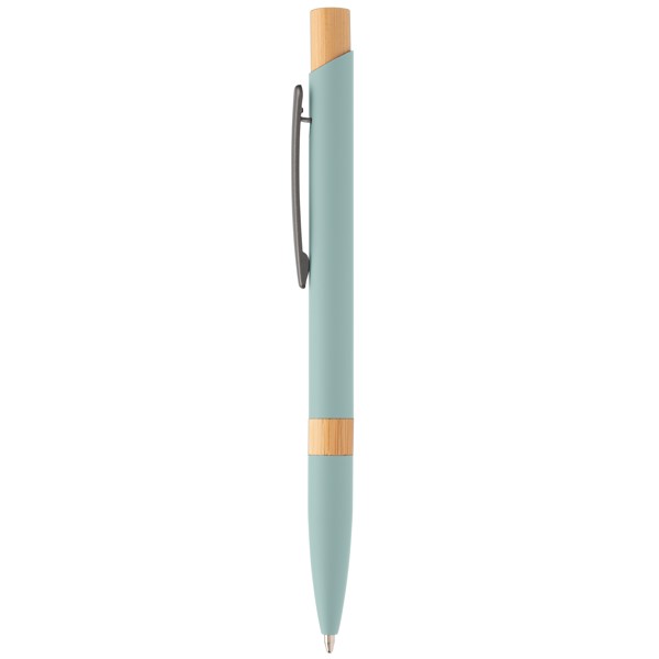 Reborn Designer Softy Stylo en aluminium recyclé - Sarcelle / Jet d’encre 4 couleurs