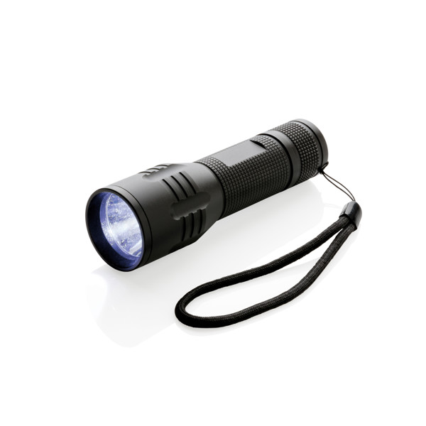 3W medium CREE torch - Black