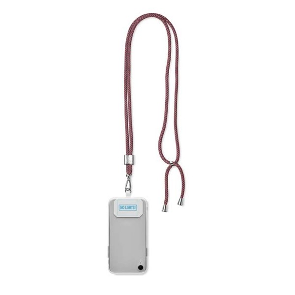 Cordão cruzado para telemóvel - Lanyard
