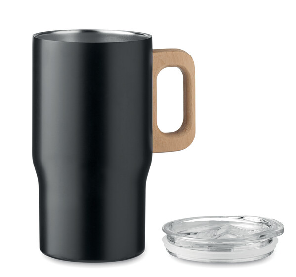 Dvojstenný pohár Tumboo 350 ml - biely