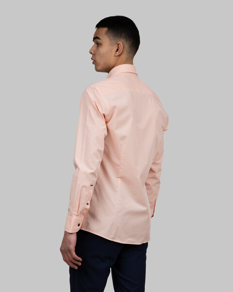 Purple Bow 141 Slim fit Orange check XL