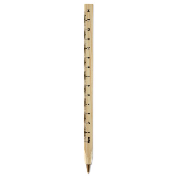 MB - Wooden ruler pen Woodave