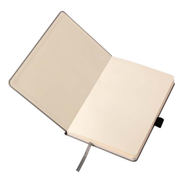 Eibar notepad with phone pocket - Grey