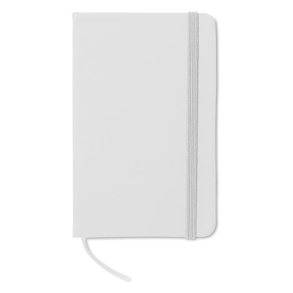 A6 notebook lined Notelux - White