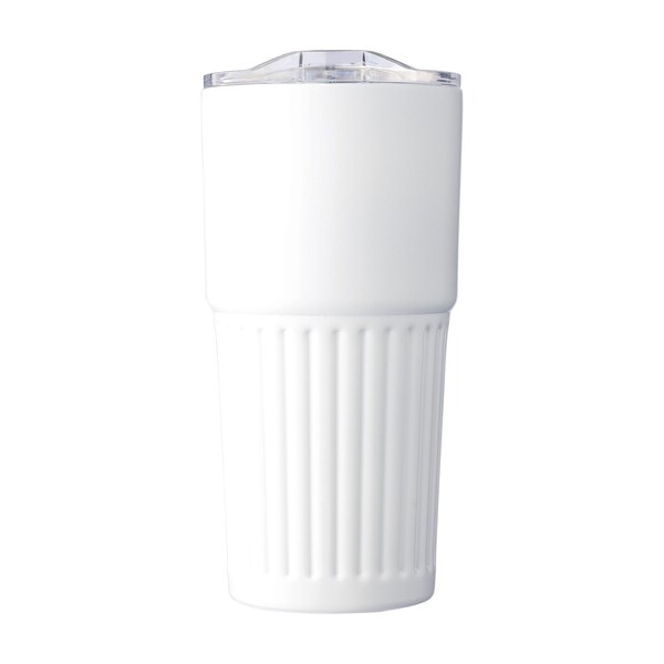 Mug de voyage Kael | Recyclé | 500 ml - blanc