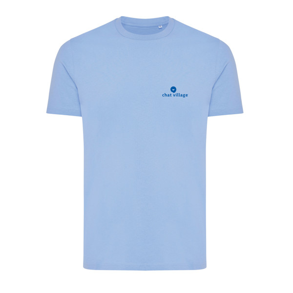 Tričko IQONIQ Bryce z recykl. bavlny - Sky Blue / XS