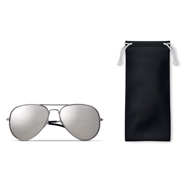 Okulary przeciwsłoneczne Malibu - czarny