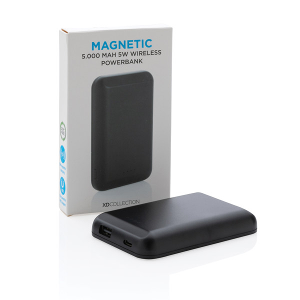Xd Collection magnetni powerbank 5000 mAh, 5W