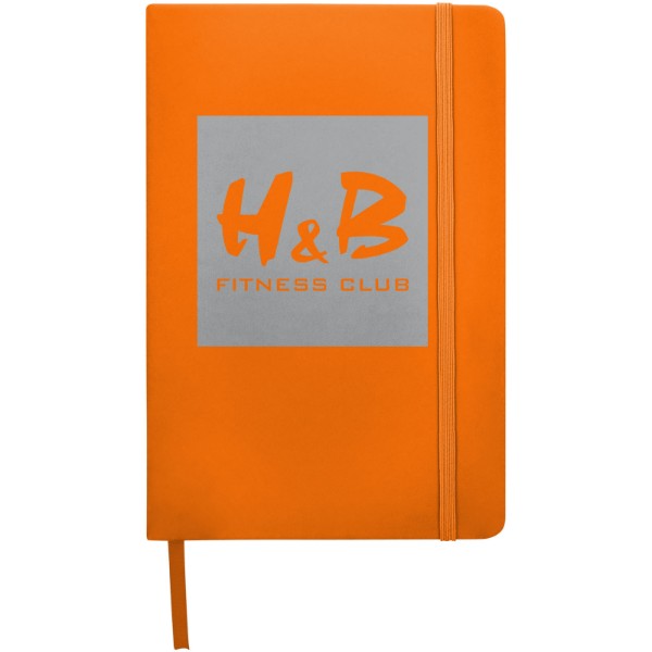 Spectrum A5 hard cover notebook - Orange