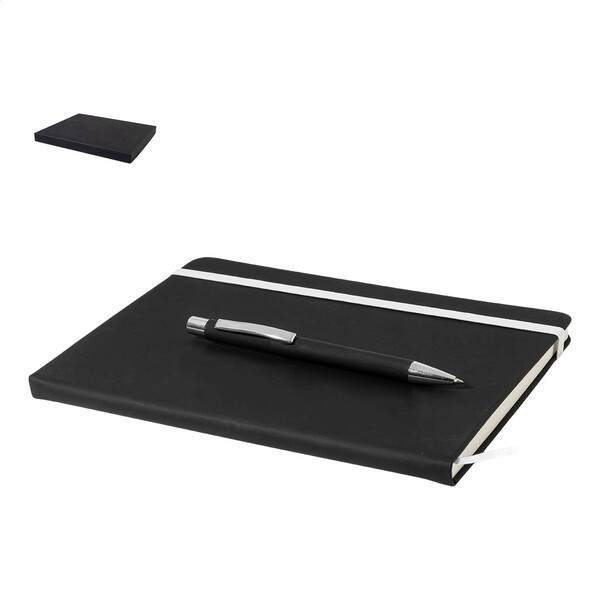 Coffret cadeau papéterie Aereus - Argenté