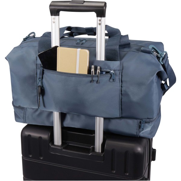 Sac de voyage Trip Aware™ de 42 L en matériaux recyclés - Bleu hale