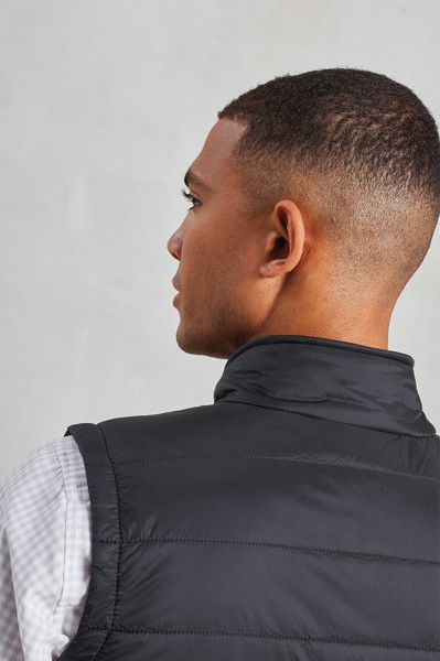 Men's 'Recyclight' Padded Gilet - Black / S