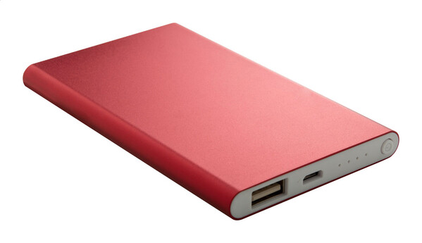 Powerbank FlatFour - Rot