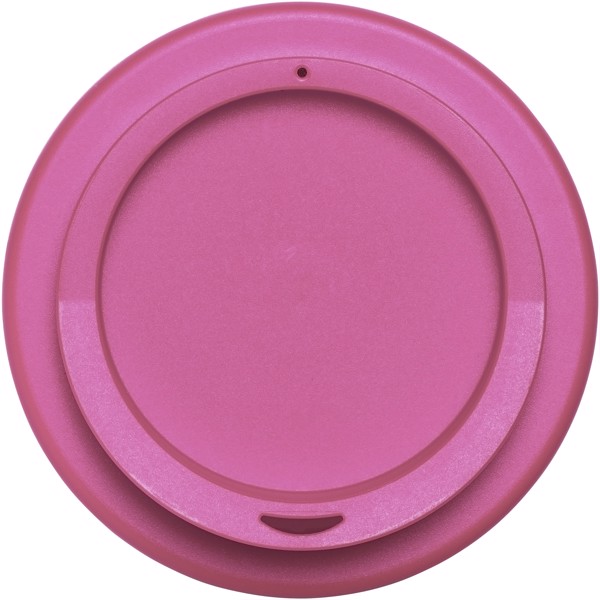 Bicchiere Americano® Espresso Eco da 250 ml in materiale riciclato - Nero / Magenta