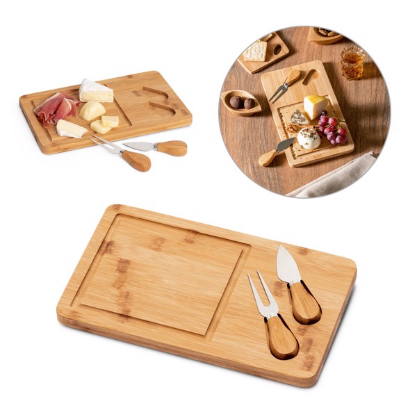 PS - WOODS. Bamboo cheese board