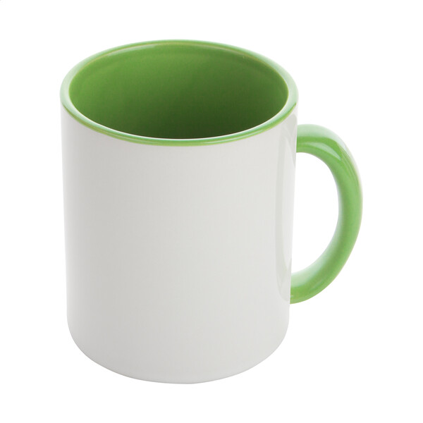 Mug Pour La Sublimation InnoColour - Vert / Blanc