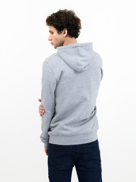 Harvest Westwood Zip Hoodie Grey Melange M