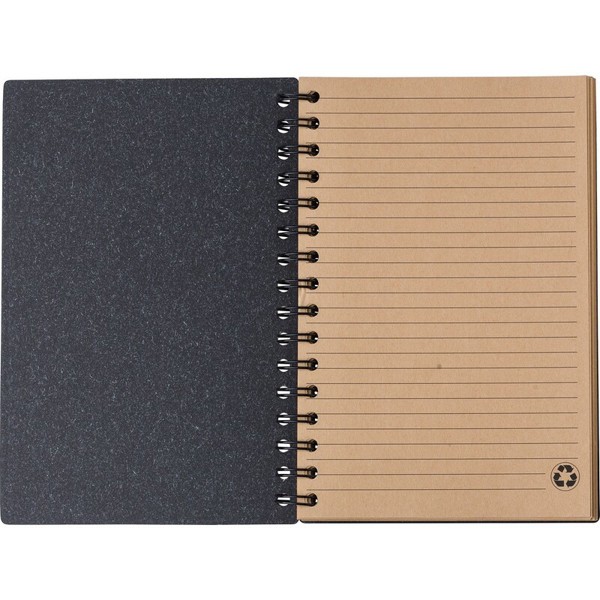 Notebook approx. A5 - black