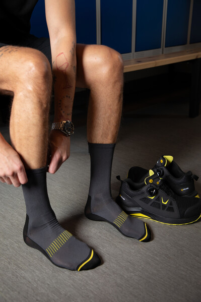 9090 Woolsocks Regular Black/Grey 36-39