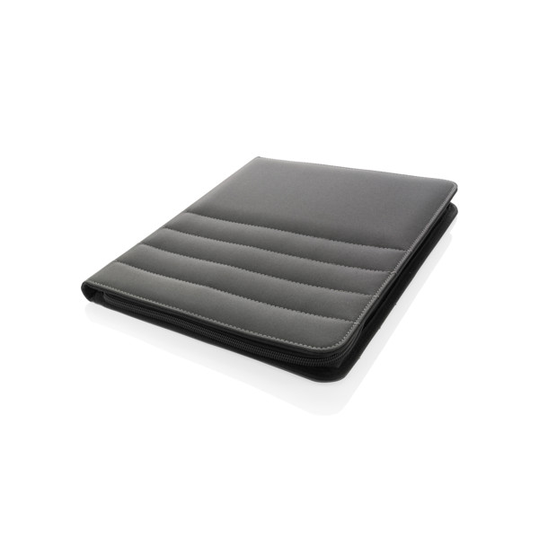 XD Xclusive A4 portfolio, recycled rPET, zipper - Anthracite