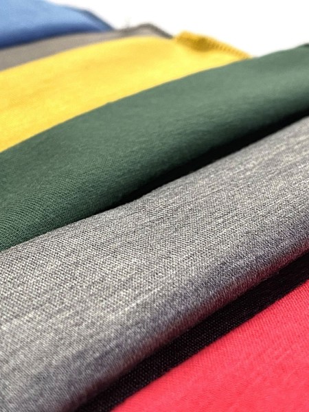 Mascherina pieghettata jersey colori assortiti