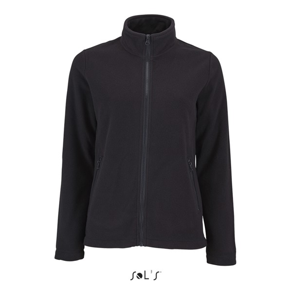 Sol's Norman Women - Plain Fleece Jacket - Black / S