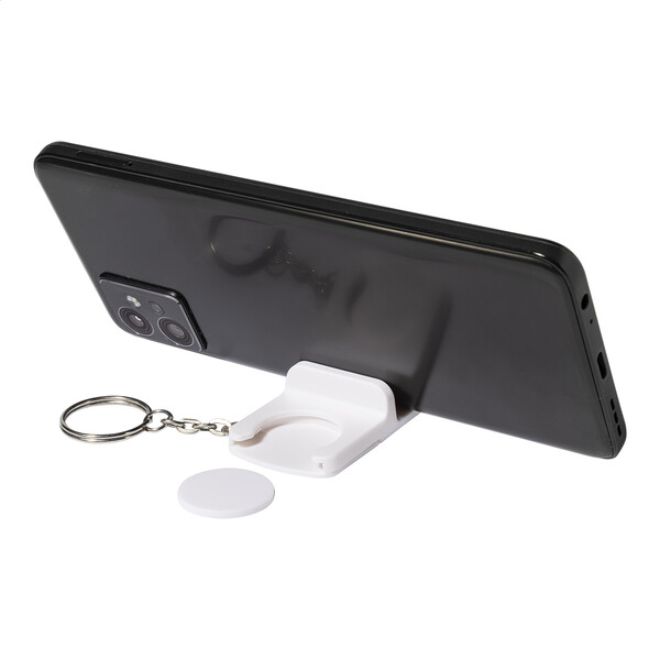 Rabs Trolley Coin Keyring Hoken - White