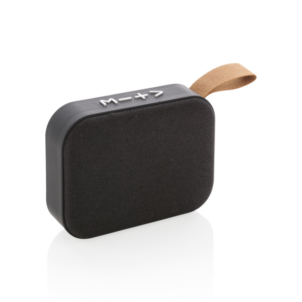 Fabric trend speaker - Black / Black