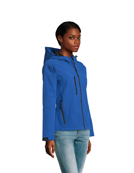 REPLAY WOMEN SOFTSHELL - RoyalM